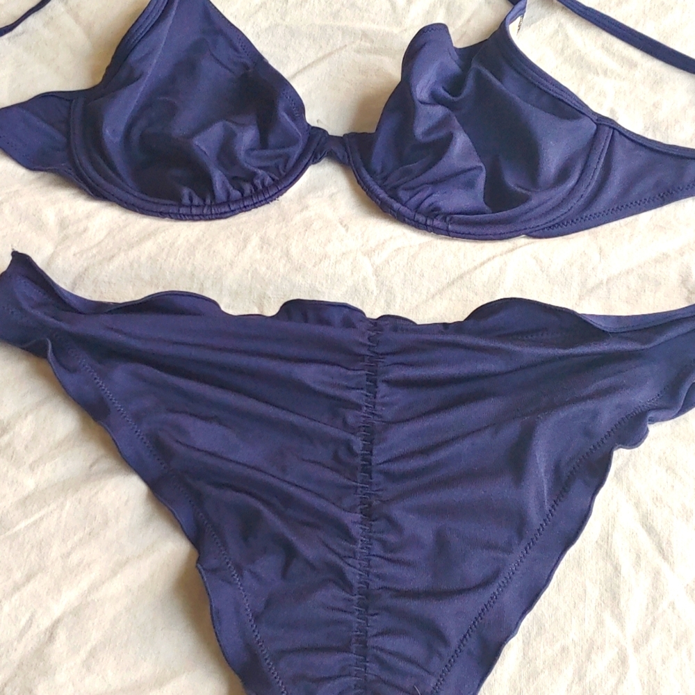 Navy Blue Bikini.
